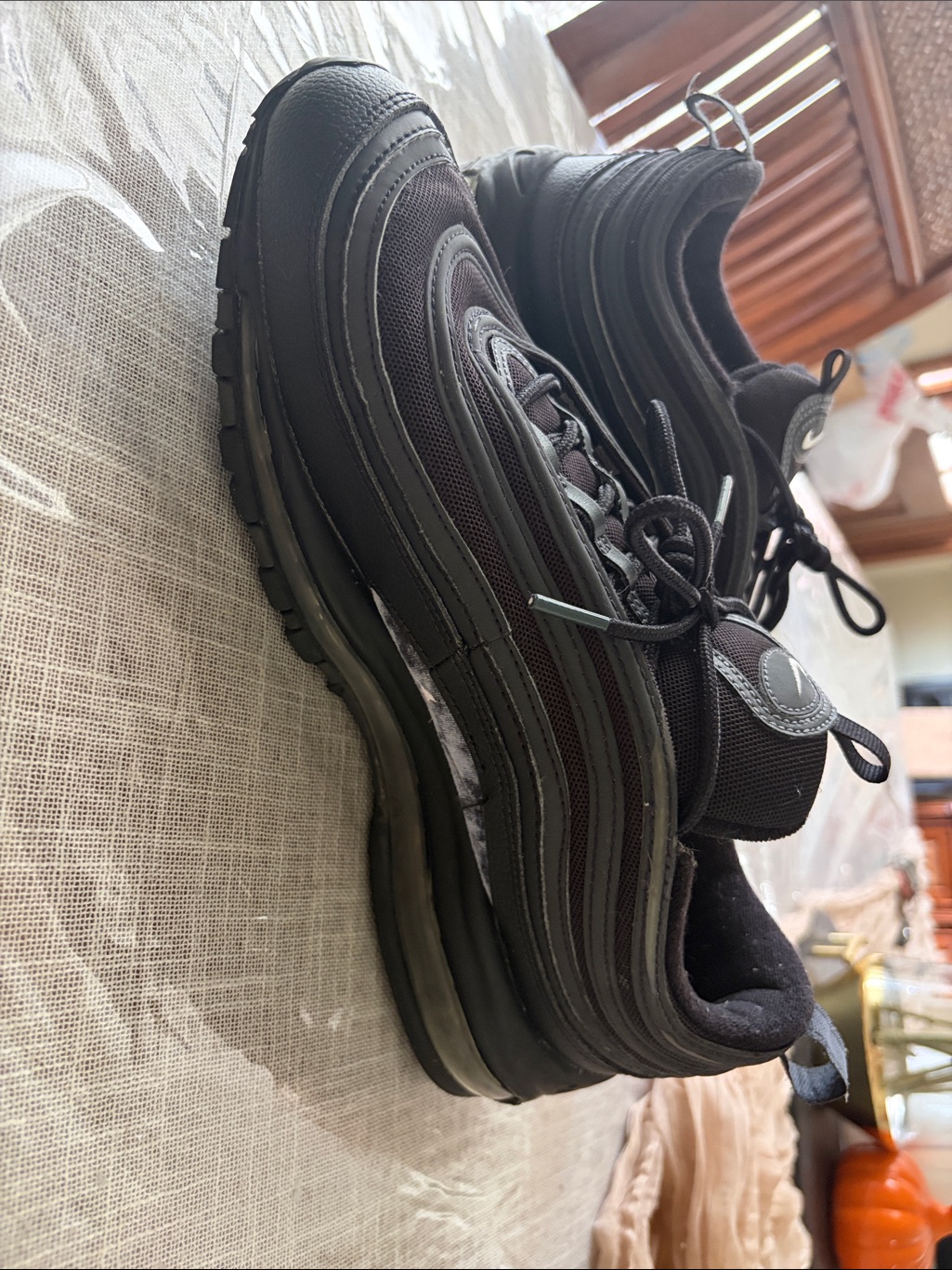 Nike Black Air Max 97 Retro Sneakers